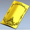 Baroque Shell Cartouche Panel STL for CNC