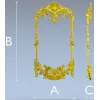 Рокайльная декоративная рамка - 3D модель в формате STL для ЧПУ