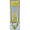 Versailles Lattice Vertical Panel - STL 3D model for CNC