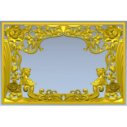 Golden Vine Cartouche