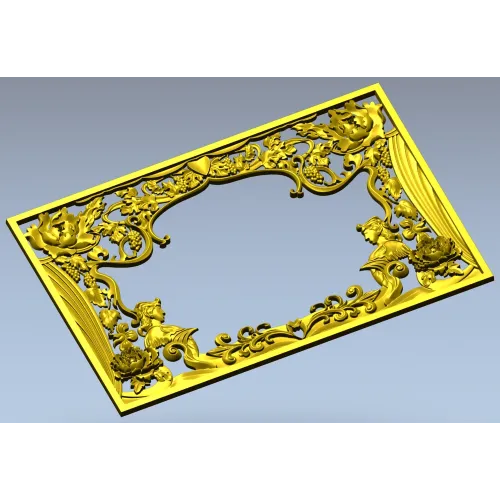 Golden Vine Cartouche