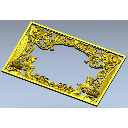 Golden Vine Cartouche