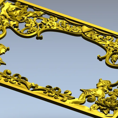 Golden Vine Cartouche