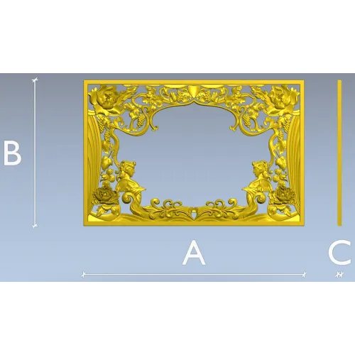 Golden Vine Cartouche