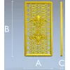 Acanthus Ribbon Decorative Panel STL for CNC