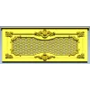 Rococo Lattice Decorative Panel STL for CNC