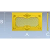Rococo Lattice Decorative Panel STL for CNC