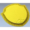 Щитовая панель с плетёной фактурой - STL модель для ЧПУ