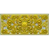 Baroque Floral Openwork Panel STL for CNC