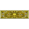Baroque Floral Openwork Panel STL for CNC