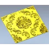 Барочный медальон - 3D модель STL для ЧПУ фрезера