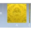 Барочный медальон - 3D модель STL для ЧПУ фрезера