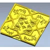 OctaFlora Panel - decorative STL 3D model for CNC