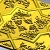OctaFlora Panel - decorative STL 3D model for CNC