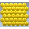 HexaBloom Relief - decorative STL 3D model for CNC routing