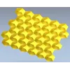 HexaBloom Relief - decorative STL 3D model for CNC routing