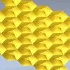HexaBloom Relief - decorative STL 3D model for CNC routing
