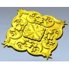 Florentine rosette decorative STL 3D model for CNC milling