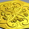 Восьмигранная розетка - 3D модель в формате STL для ЧПУ