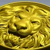Розетка "Королевский лев" - 3D модель STL для ЧПУ