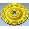 Helios Rosette - high-relief ceiling rosette STL for CNC