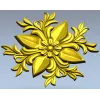 Розетка "Звёздный цветок" - 3D модель STL для ЧПУ