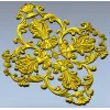 Барочный картуш - 3D модель STL розетки для ЧПУ