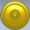 Aegean Rosette - STL 3D Model for CNC Carving
