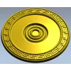 Aegean Rosette - STL 3D Model for CNC Carving