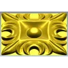 Regal Acanthus Square Rosette - STL 3D Model for CNC