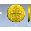 Розетка "Астра" - 3D модель в формате STL для ЧПУ