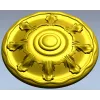 Auric Sun Rosette - STL 3D model for CNC carving