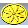 Aurelian Rosette - STL 3D model for CNC