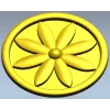 Aurelian Rosette - STL 3D model for CNC