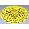 Ornate Sunburst Rosette - STL 3D Model for CNC