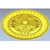 Regal Fleur Rosette - STL 3D model for CNC carving