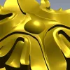 Квадратная декоративная розетка 3D модель STL для ЧПУ