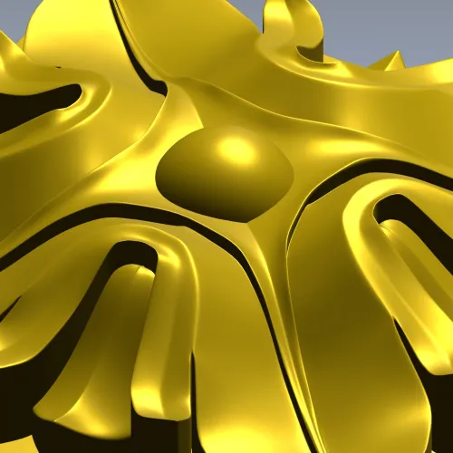 Квадратная декоративная розетка 3D модель STL для ЧПУ