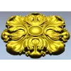 Florentine Acanthus Rosette STL for CNC carving
