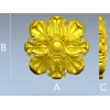 Florentine Acanthus Rosette STL for CNC carving