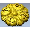 Розетка "Флорентийская" - 3D модель STL для ЧПУ