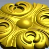 Розетка "Флорентийская" - 3D модель STL для ЧПУ