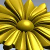 Розетка "Солнечная ромашка" - 3D модель STL для ЧПУ