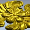Розетка-флора - 3D модель в формате STL для ЧПУ