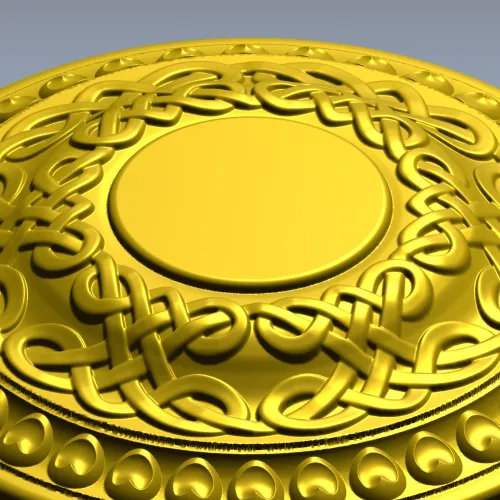 Celtic Knot Rosette STL