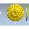 Розетка в классическом стиле - 3D модель STL для ЧПУ