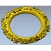 Классическая круглая розетка с акантовыми завитками - 3D модель STL для ЧПУ