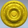 Imperial Acanthus Rosette - STL 3D model for CNC milling