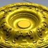 Imperial Acanthus Rosette - STL 3D model for CNC milling
