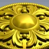 Розетка "Медальон Ампир" - 3D модель STL для ЧПУ